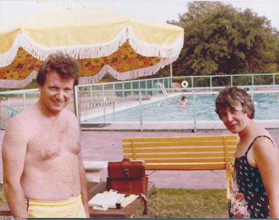 Father Pete and Mary
