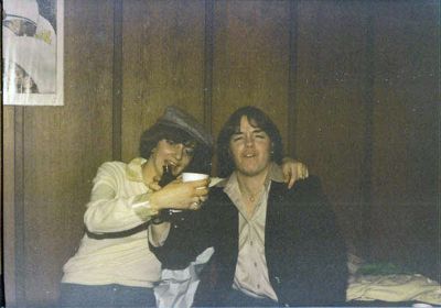 Idol and DeP toasting the future
