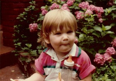 Shanna loving cookies 1984
